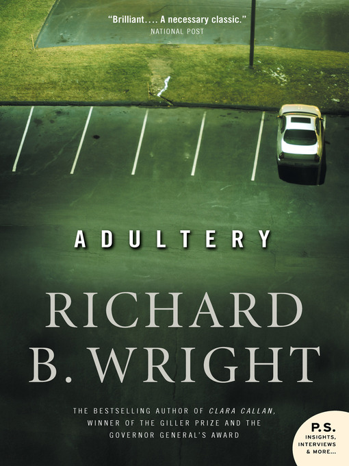 Title details for Adultery by Richard B. Wright - Available
